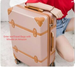 Travel Bags with Wheels on Amazon