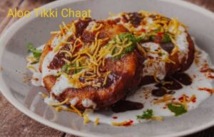 aloo tikki chaat